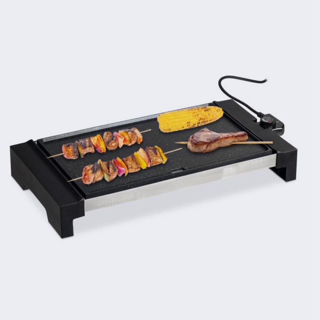 Grillplaat - bakplaat - elektrische plaat 1500 watt, Ophalen of Verzenden, Nieuw