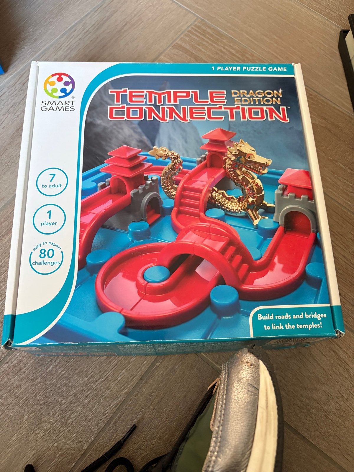 SmartGames Temple Connection Dragon Edition puzzelspel, Een of twee spelers, Ophalen, Zo goed als nieuw