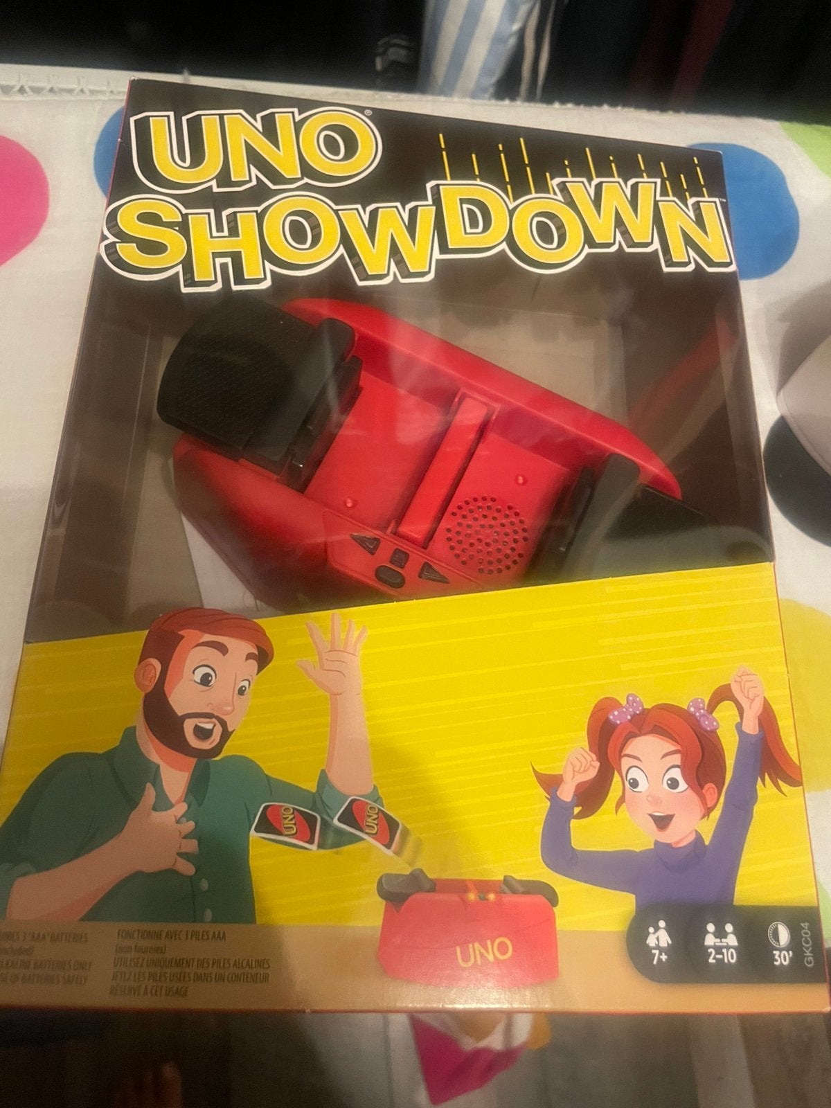 Uno showdown, 1 speler, Ophalen of Verzenden, Zo goed als nieuw, Vanaf 3 jaar