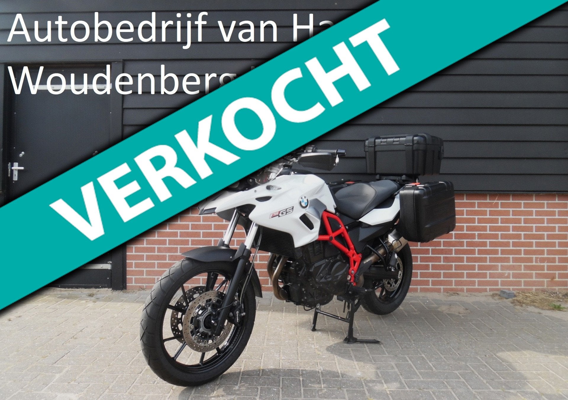 BMW All-Road Verkocht F 700 GS F700GS 38.710km 05-2016 ABS C, Einsteinlaan 5
2289 CC  Rijswijk, NL, Service@bmw.nederland.nl, Bedrijf