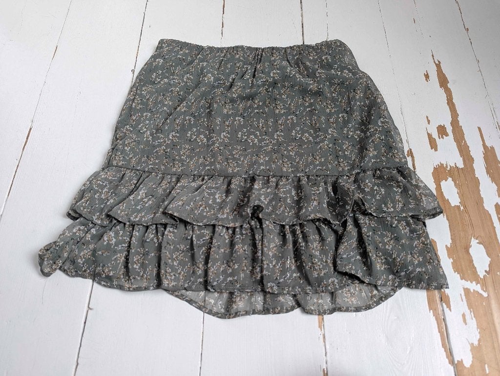 Rok met bloemenprint van Zusss, Kleding | Dames, Maat 46/48 (XL) of groter, Ophalen of Verzenden, Zo goed als nieuw, Boven de knie