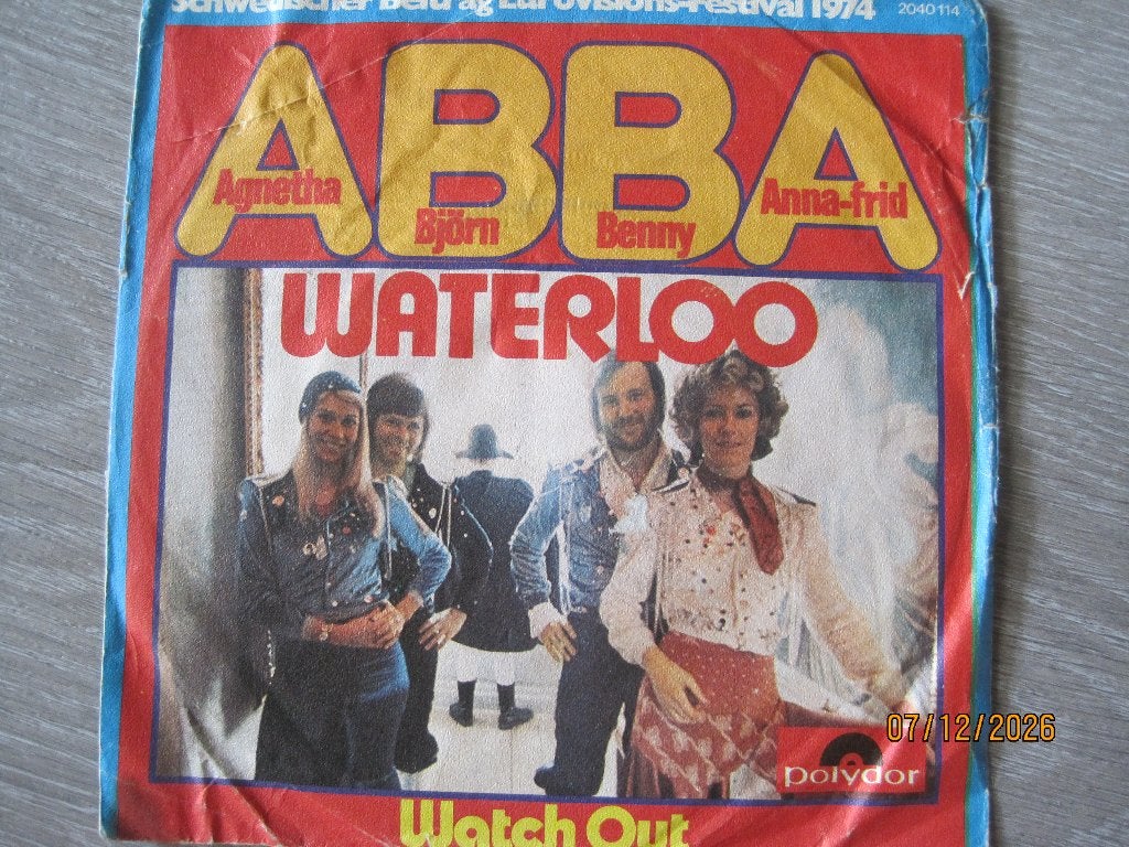 Abba    -   Waterloo, Fotohoes, 7 inch, Ophalen of Verzenden, Zo goed als nieuw