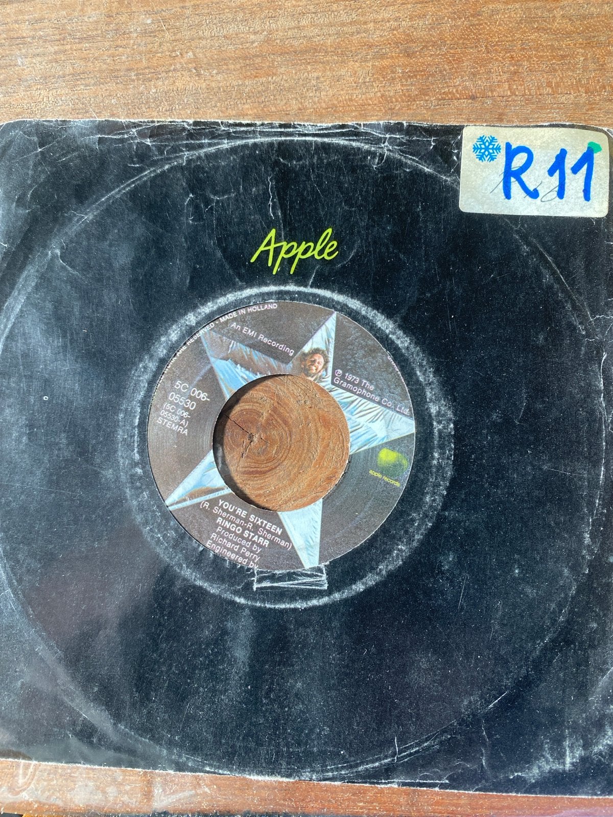 Ringo Starr - You're Sixteen (Vinyl Single), Gebruikt, 7 inch, Ophalen of Verzenden, Pop