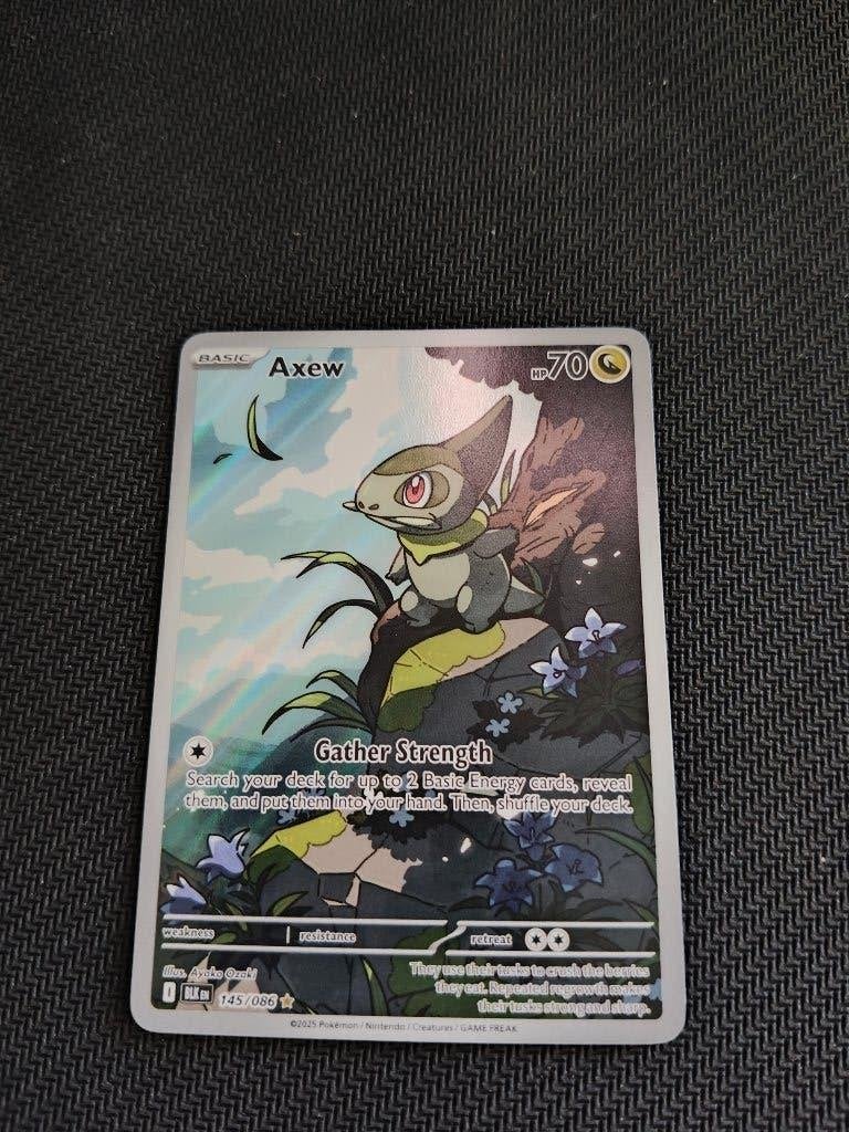 Axew (BLK 145), Ophalen of Verzenden, Nieuw, Losse kaart, Foil