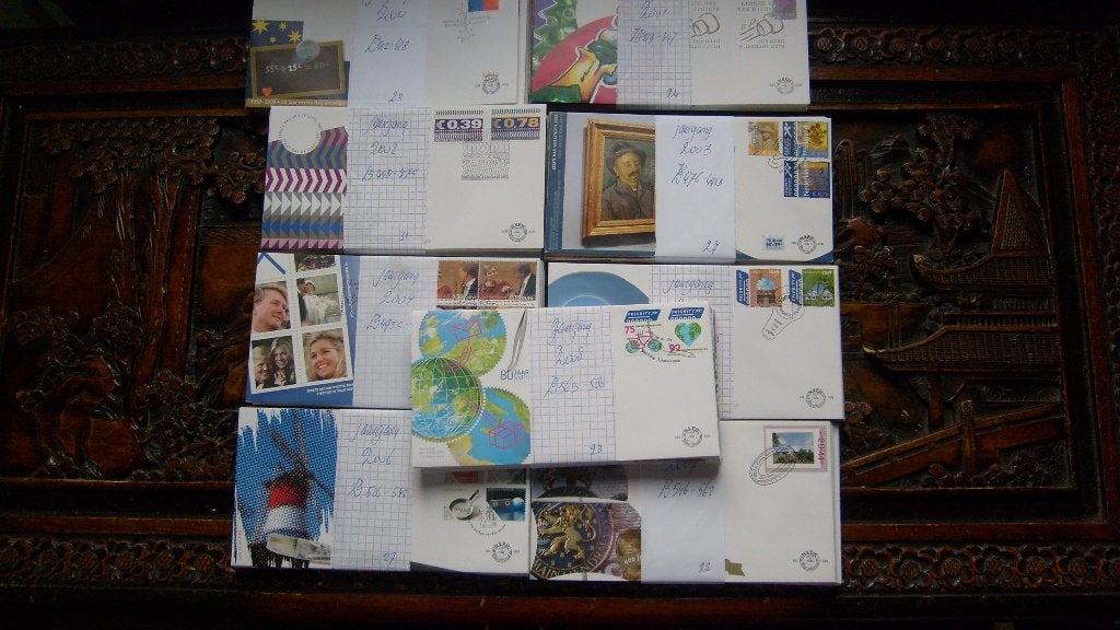 Opruiming Nu 25,00 euro fdc 2000tm 2008 Nederland compleet, Ophalen, Nederland