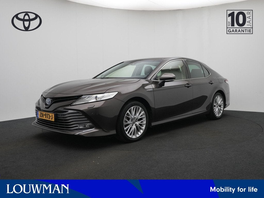 Toyota Camry 2.5 Hybrid Premium | Parkeersensoren V+A | JBL, Auto's, Toyota, 12 maanden, Gebruikt, 4 cilinders, Bedrijf
