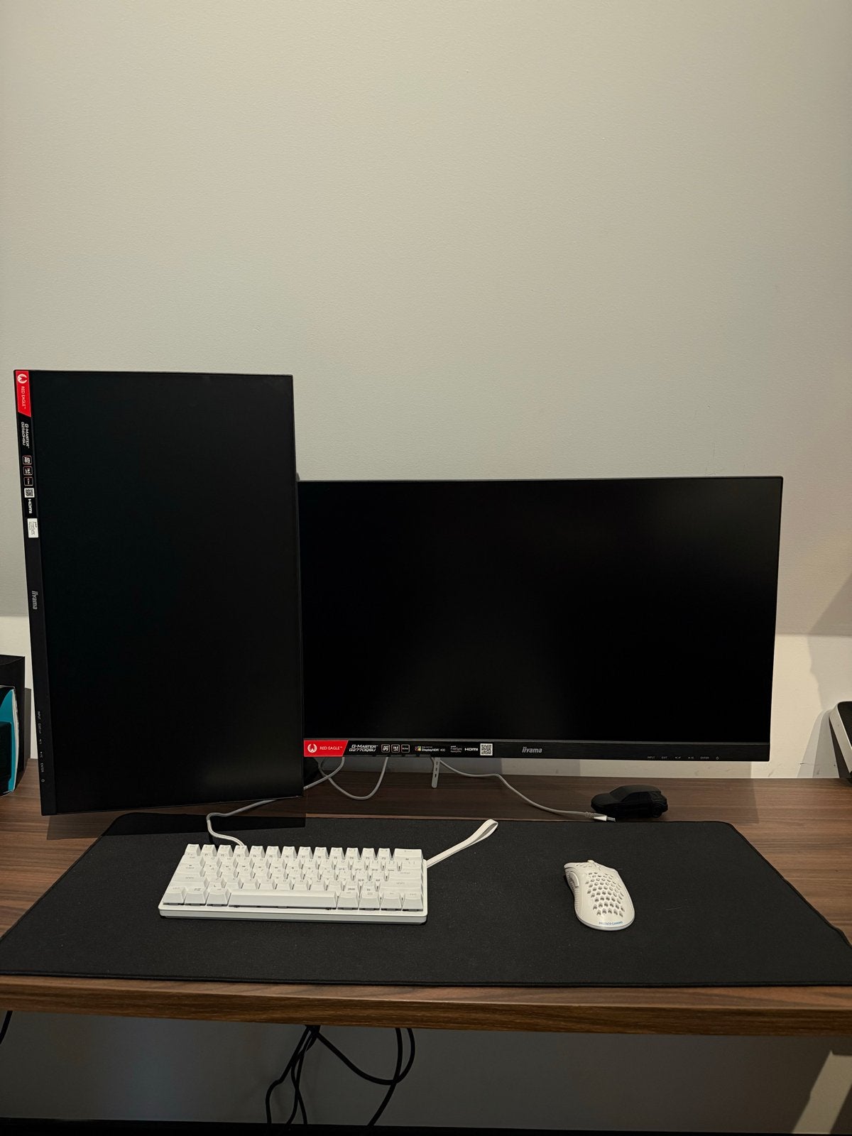 Iiyama G-Master G2770QSU & G2560HSU Gaming Monitoren, Gaming, IPS, In hoogte verstelbaar, Zo goed als nieuw