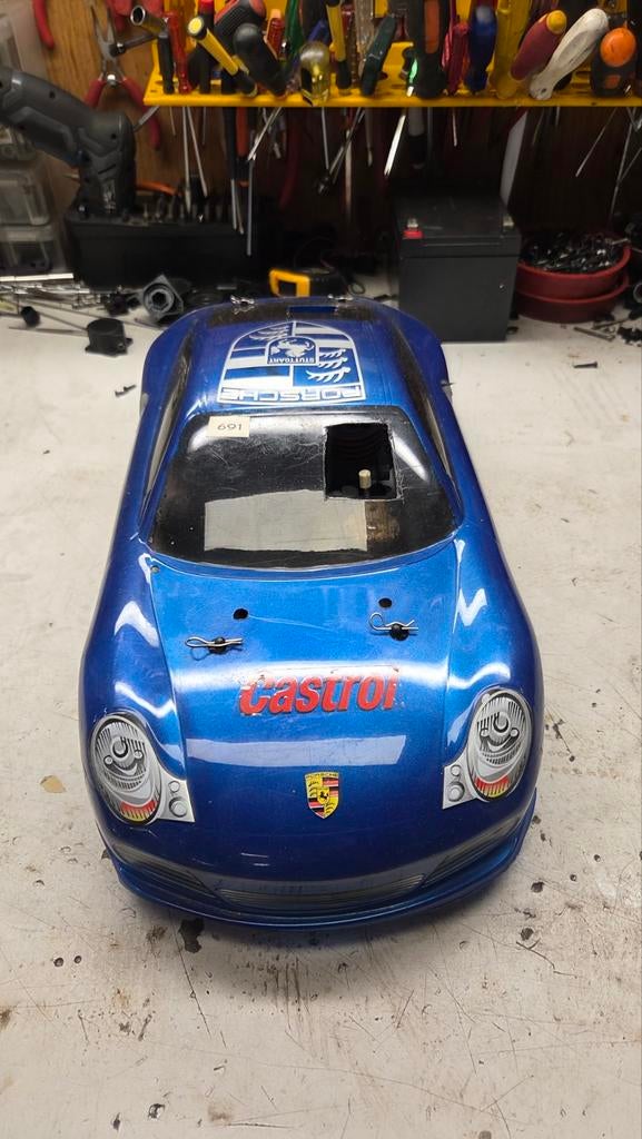 Te koop mooie kyocho, Gebruikt, Ophalen of Verzenden, Schaal 1:10, Auto onroad