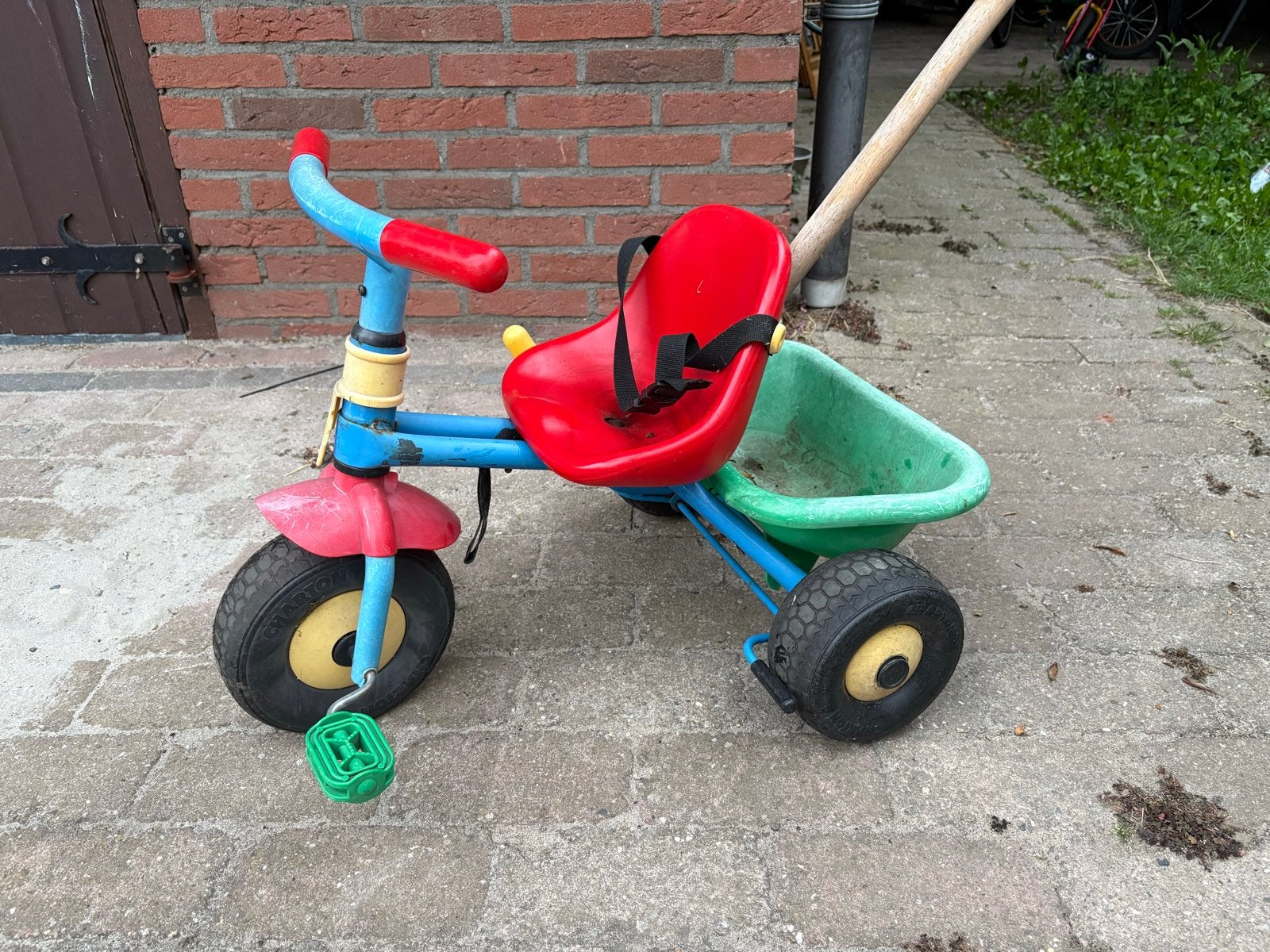 Driewieler met kiepbak, Ophalen, Gebruikt, Loopfiets