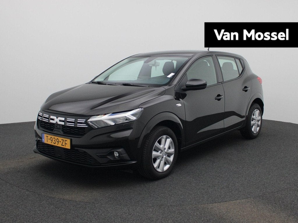 Dacia Sandero 1.0 TCe 90 Expression | Cruise control | Airco, Auto's, Dacia, 12 maanden, Stof, Euro 6, Zwart