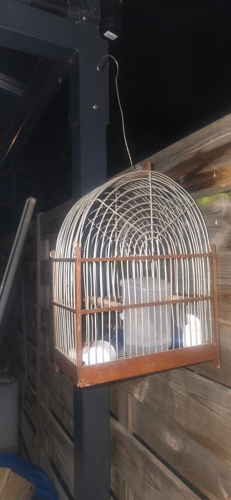 Surinaamse vogelkooi., Ophalen, Metaal, Vogelkooi