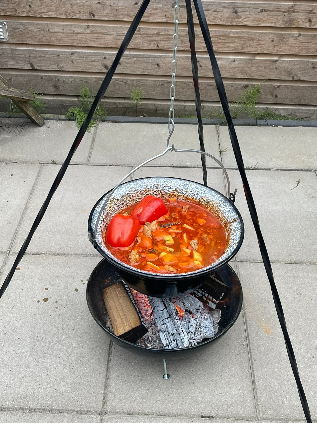 Hungarse goulash pot, Ophalen of Verzenden, Zo goed als nieuw