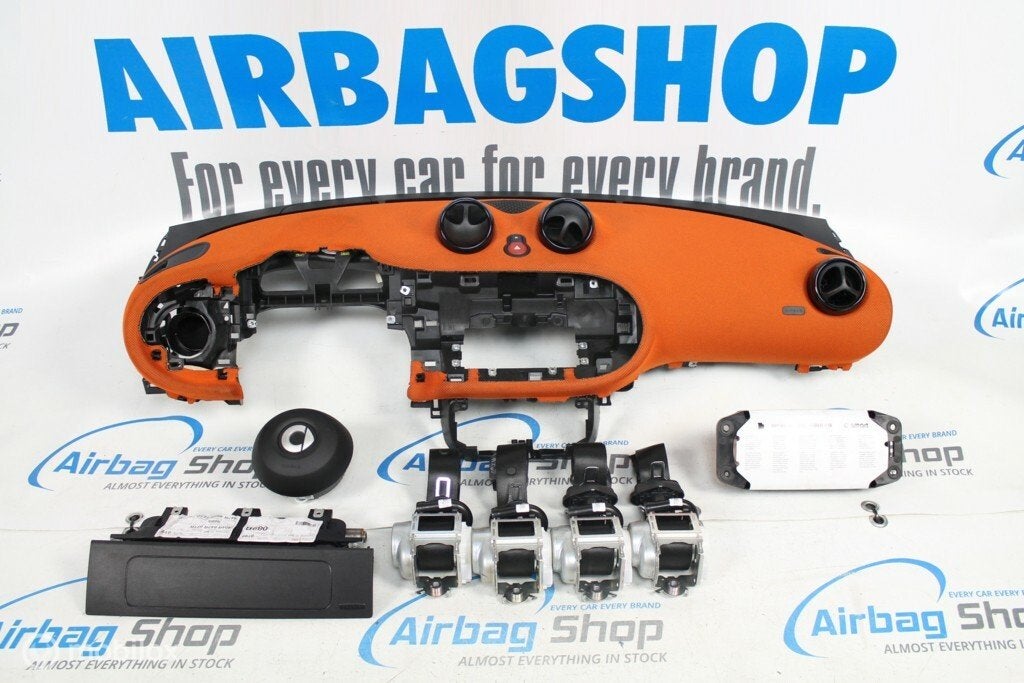 Airbag set - Dashboard oranje Smart Forfour 453 (2014-heden), Auto-onderdelen, Gebruikt, Ophalen of Verzenden
