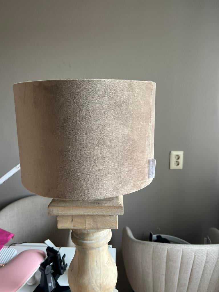 Grote baluster lamp, Huis en Inrichting, Ophalen of Verzenden, Zo goed als nieuw, Rond, 50 cm of meer
