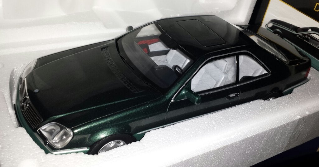KK-Scale 1:18 Mercedes-Benz 600 SEC (C140) bouwjaar 1992, Hobby en Vrije tijd, Modelauto's | 1:18, Ophalen of Verzenden, Nieuw