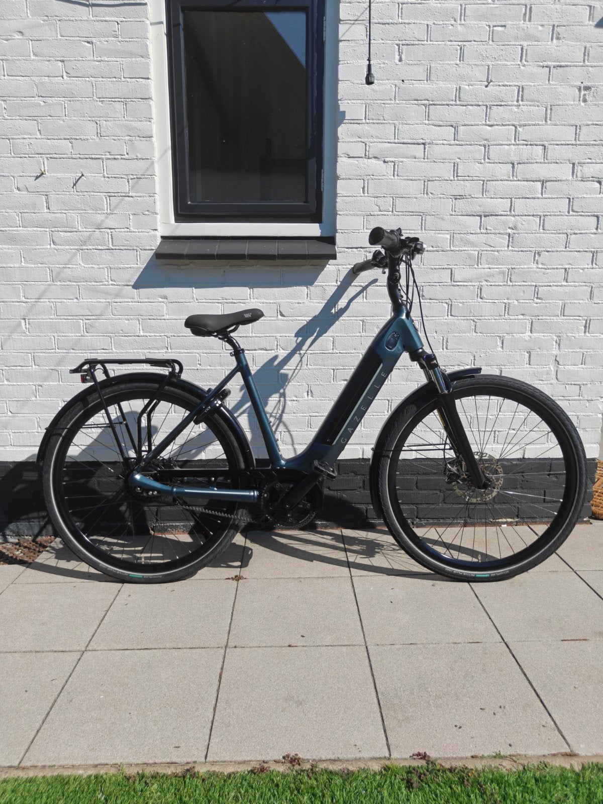 Gazelle Ultimate C380 HMB, Lage kmstand! ZGAN, Fietsen en Brommers, Elektrische fietsen, Ophalen, Zo goed als nieuw, 51 tot 55 cm