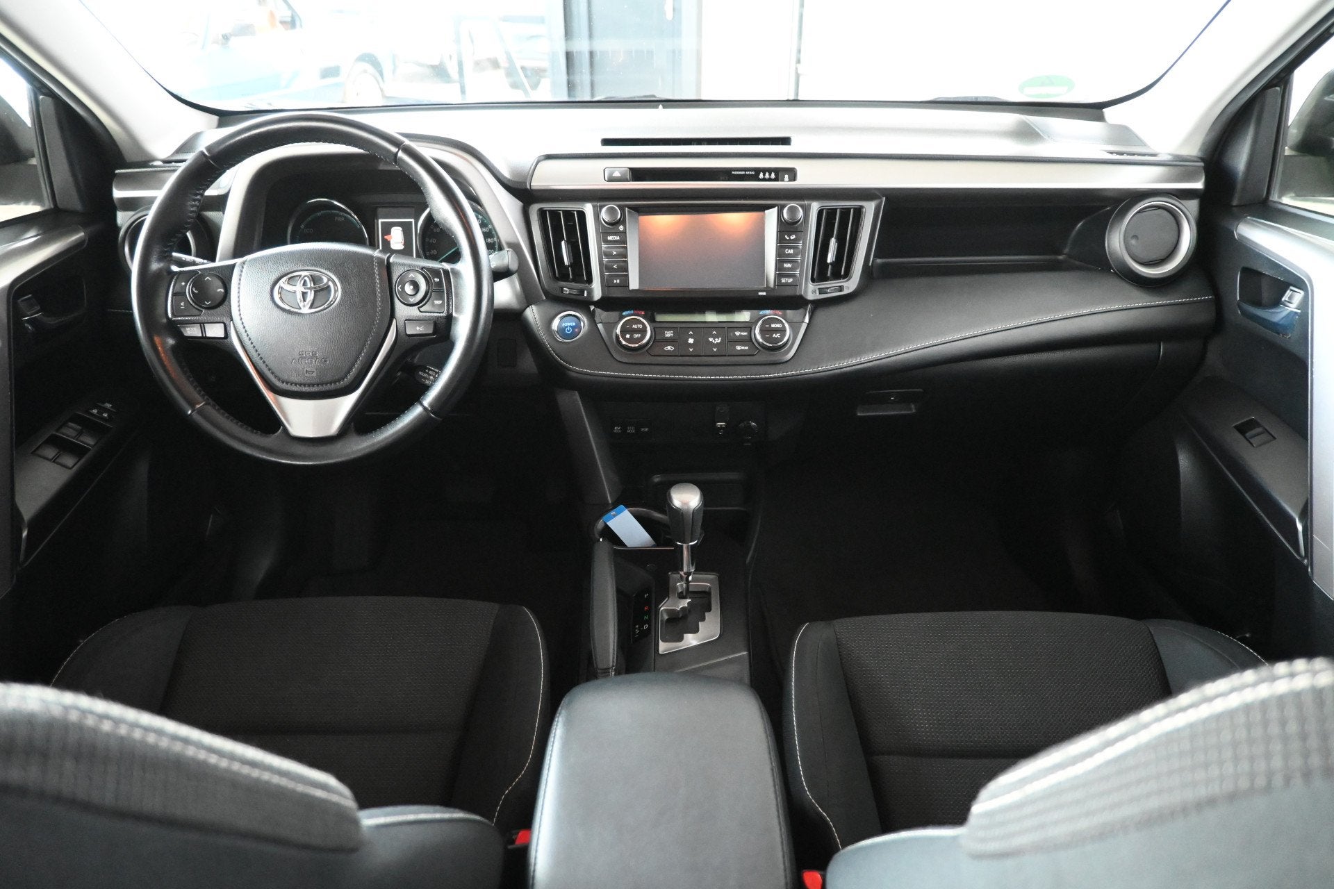 Toyota RAV4 2.5 Hybrid Style Automaat Clima Navigatie Camera, Stof, Gebruikt, Bedrijf, Hybride Elektrisch/Benzine