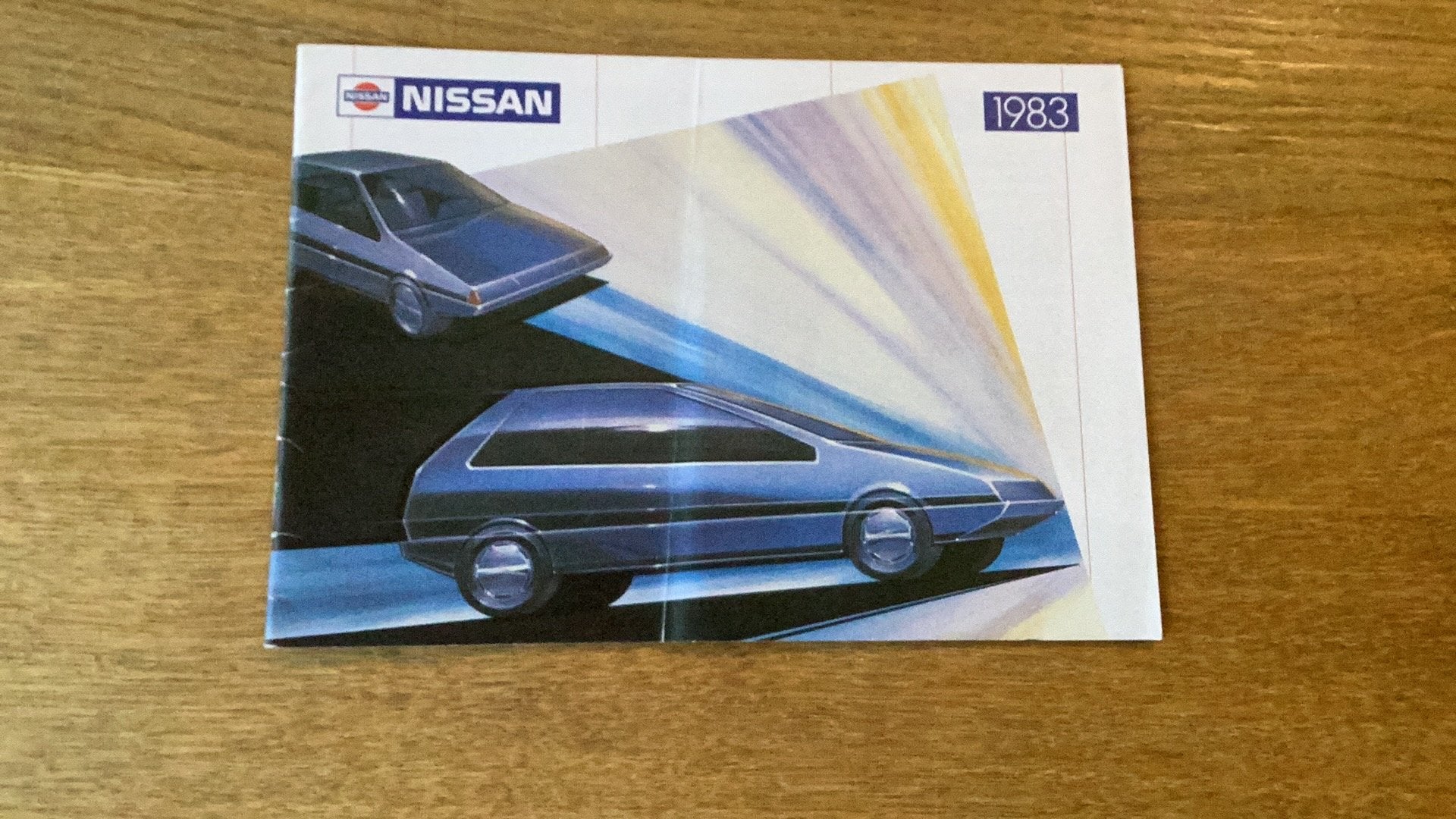 Nissan brochure 1983 - Datsun wordt Nissan, Ophalen of Verzenden, Gelezen, Nissan