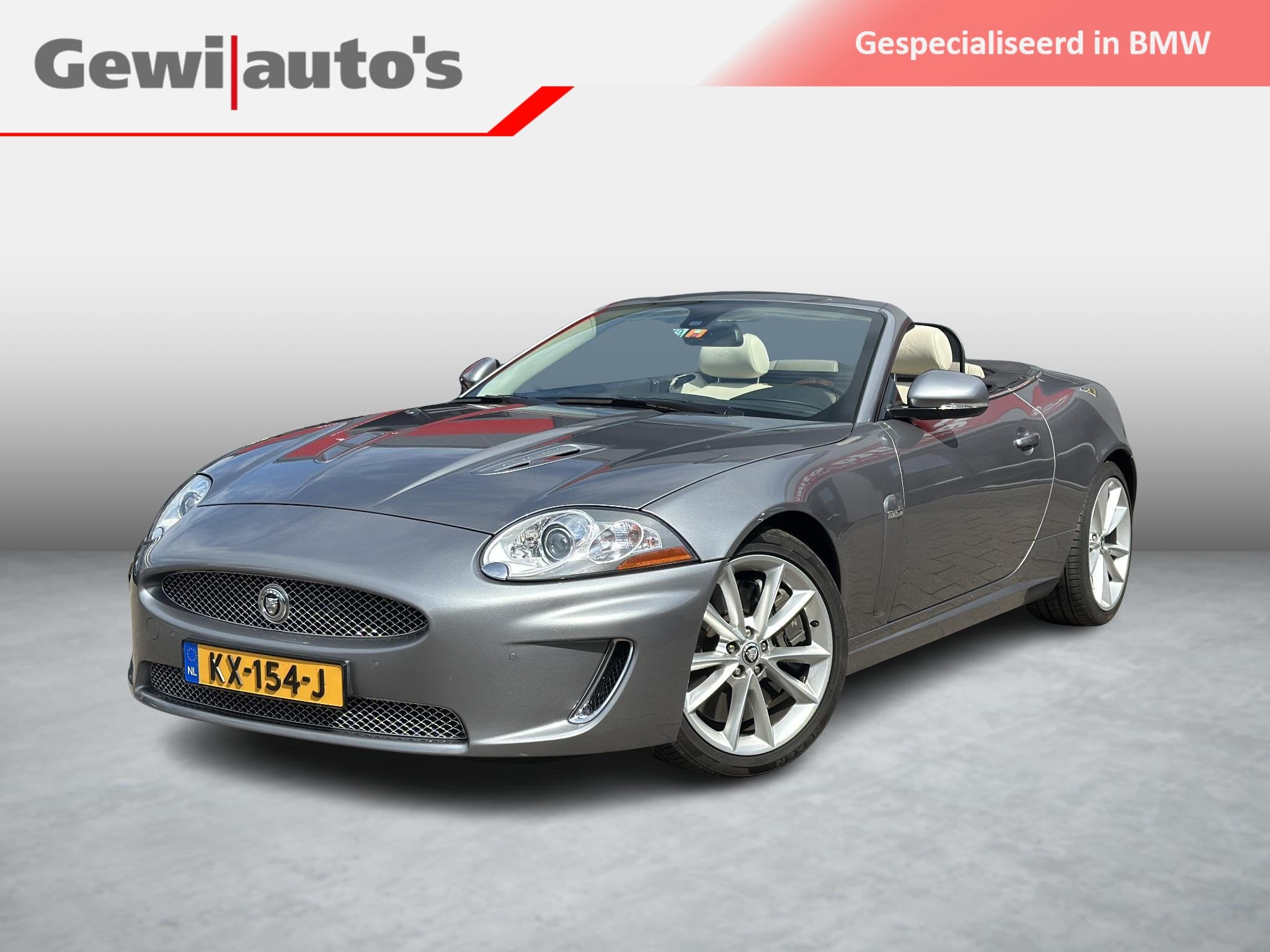 Jaguar XKR 5.0 V8 S/C Convertible, Auto's, Euro 5, Achterwielaandrijving, Gebruikt, 8 cilinders