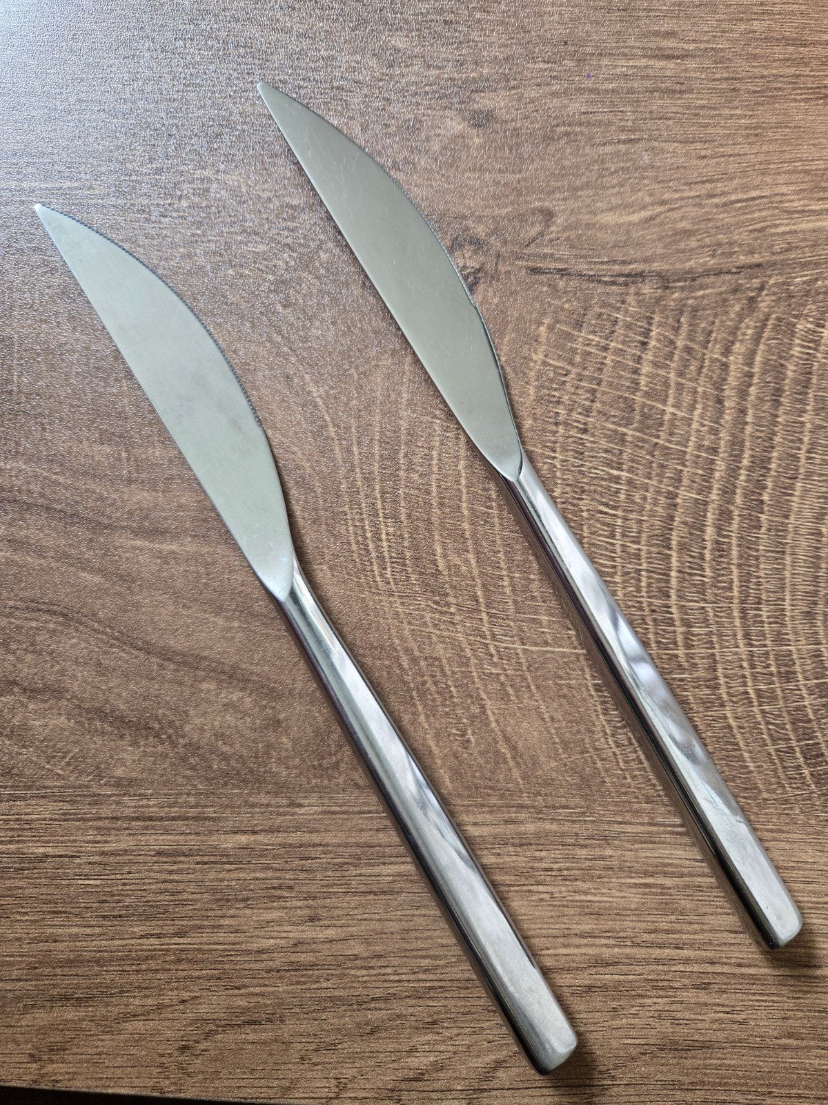 2x Guy Degrenne Cannes (diner) messen, Ophalen of Verzenden, Zo goed als nieuw, Rvs of Chroom