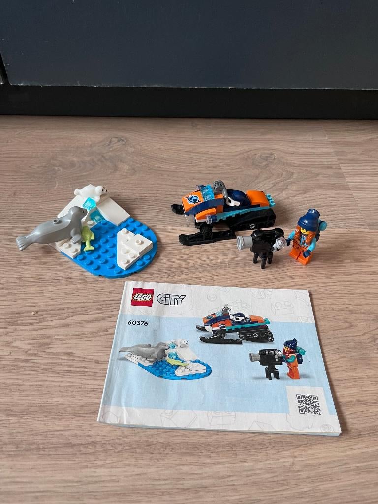 lego 60376- Poolexpeditie, Kinderen en Baby's, Speelgoed | Duplo en Lego, Ophalen of Verzenden, Zo goed als nieuw, Complete set