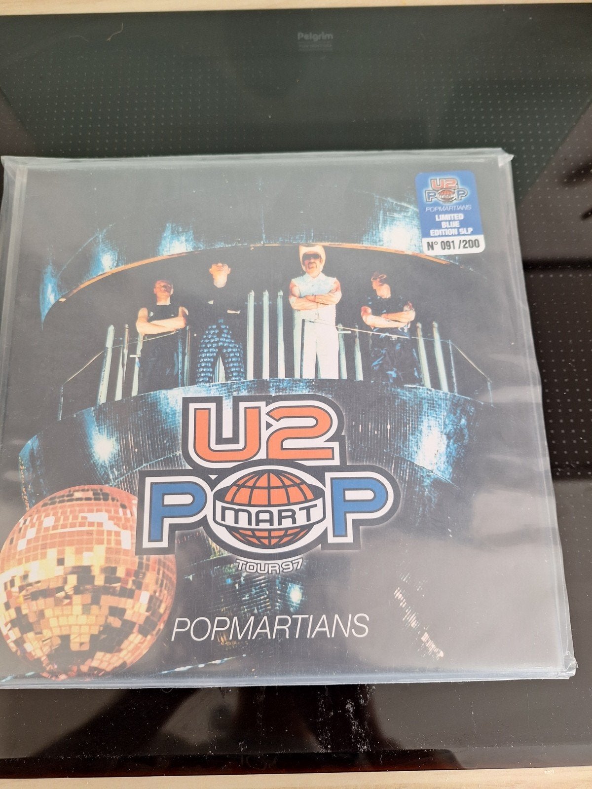 U2 Popmart Tour '97 Popmartians Limited Blue Edition 5LP, Boxset, Pop, Ophalen of Verzenden, 12 inch