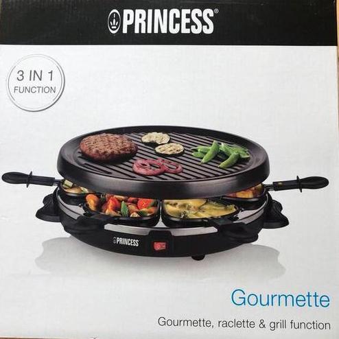Gourmetstel van Princess 3-in-1 (2 st, prijs p/st), Ophalen of Verzenden, Nieuw, 4 t/m 7 personen