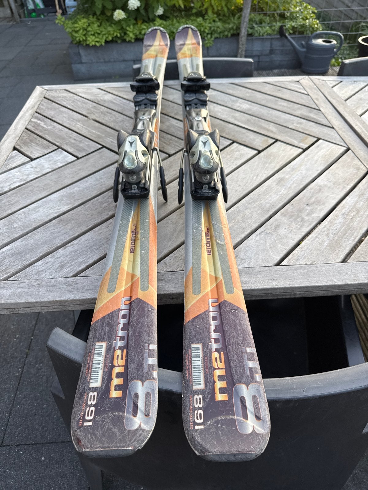 Atomic Metron 8.Ti Ski's 168 cm met bindingen, Ophalen, 160 tot 180 cm, Gebruikt, Atomic