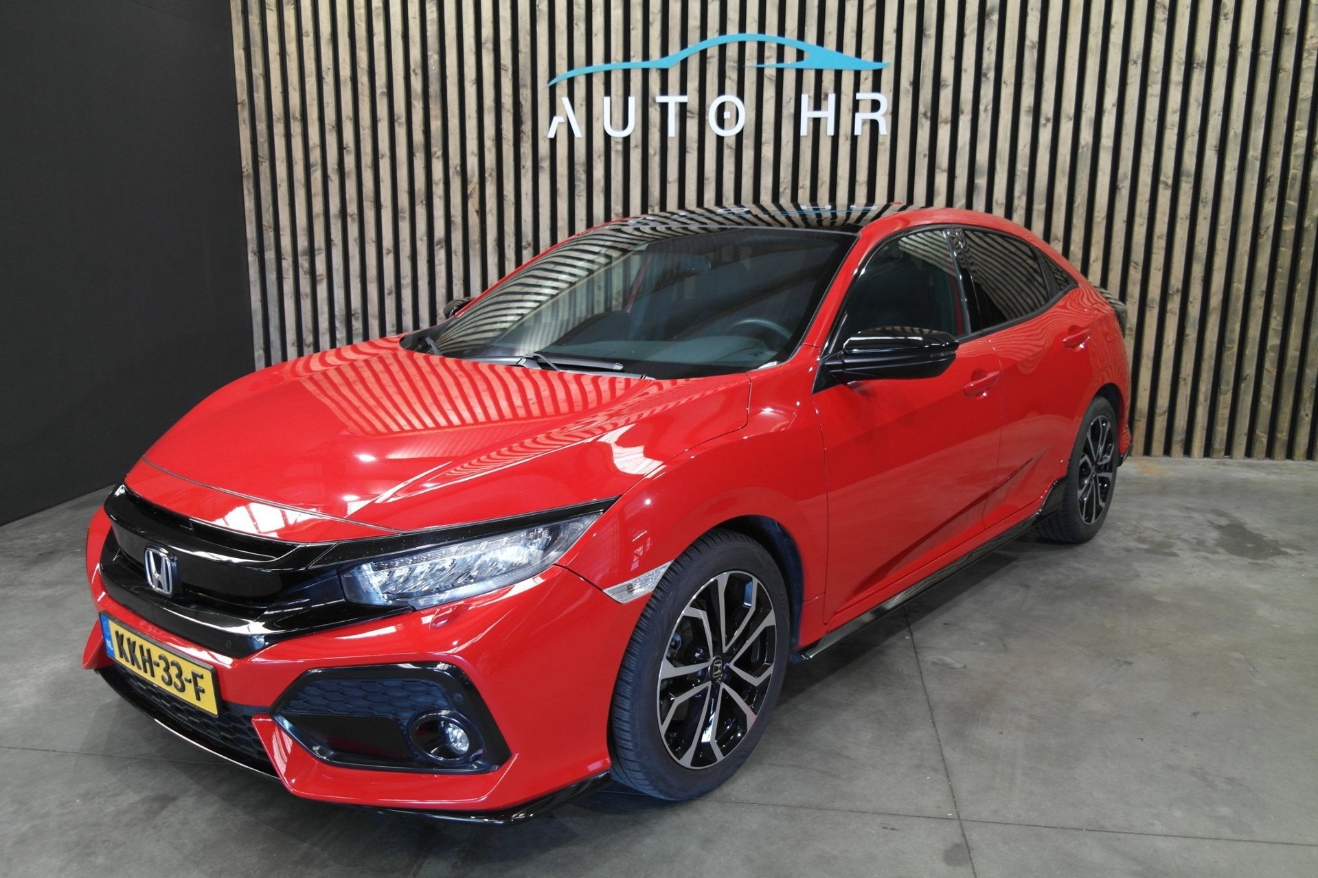 Honda Civic 1.5 i-VTEC Sport Plus|182pk|Panodak|achteruitrij, Auto's, Voorwielaandrijving, Dealer onderhouden, Euro 6, 4 cilinders