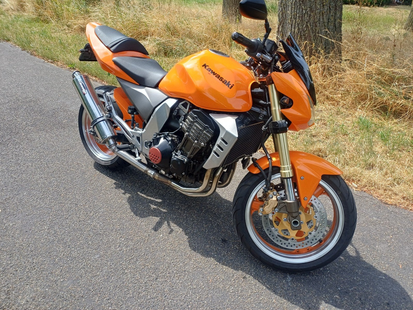 Kawasaki Z1000 - Oranje Naked Bike 2003, 4 cilinders, Motorrijbewijs A, Particulier, 1000 cc