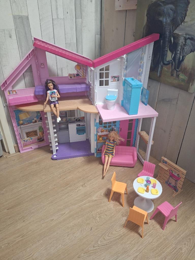 Barbiehuis, Kinderen en Baby's, Speelgoed | Poppenhuizen, Ophalen, Poppenhuis