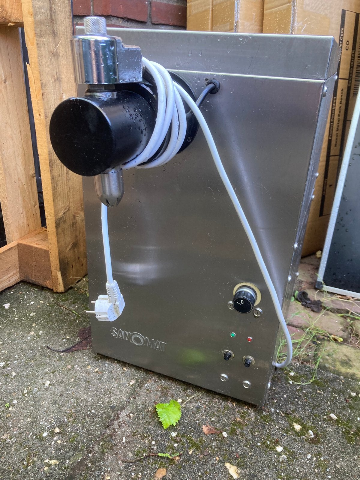 Slagroommachine Sanomat, Ophalen, Gebruikt, Minder dan 60 cm, 160 cm of meer