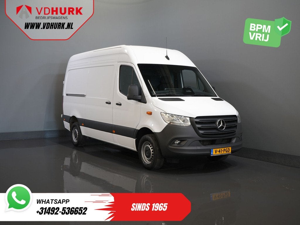 Mercedes-Benz Sprinter 317 CDI Aut. L2H2 BPM VRIJ! 3.5t Trek, Automaat, Gebruikt, 4 cilinders, USB