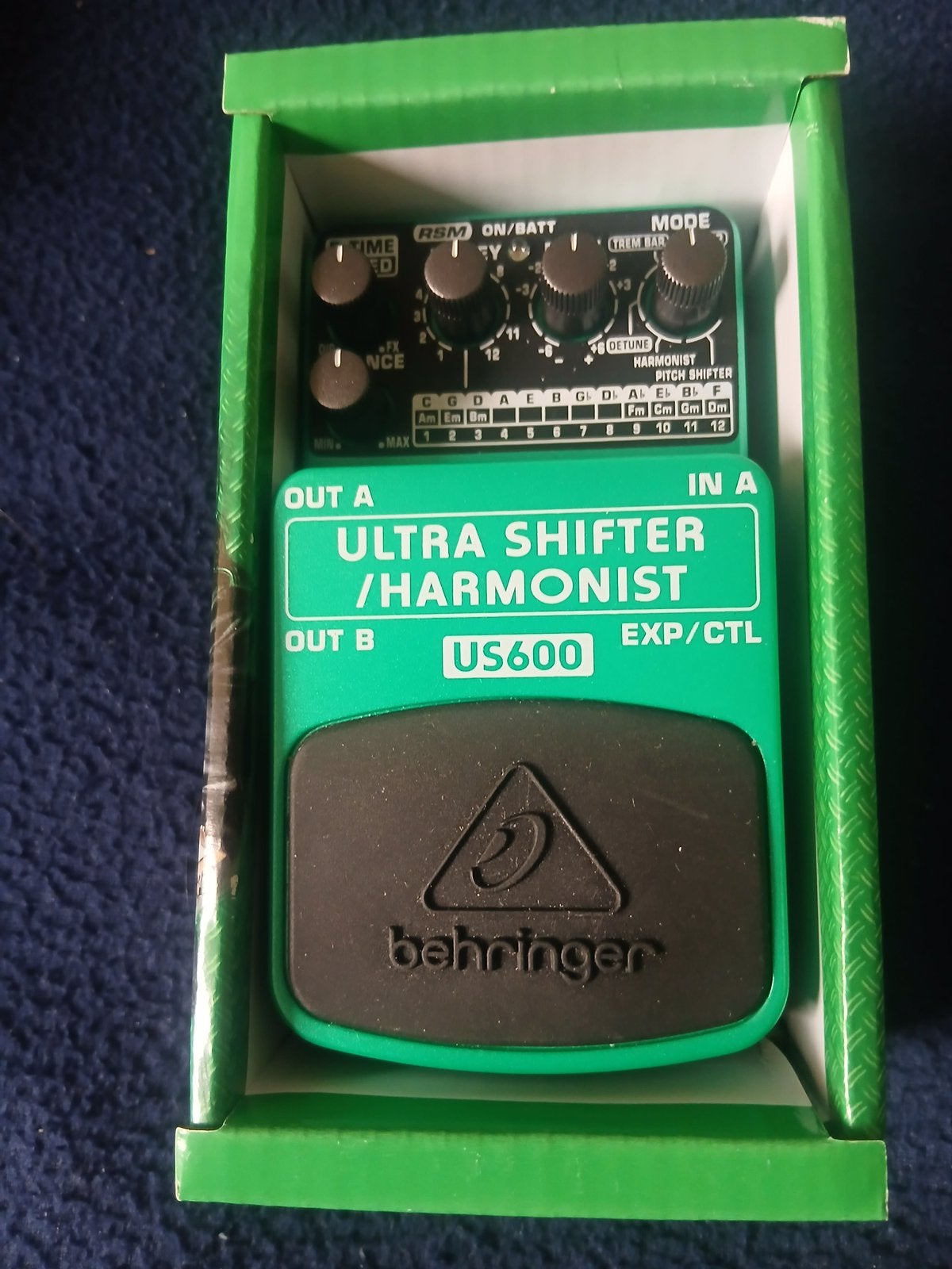 Behringer US600 ultra Shifter Harmoniser pedal new in box, Ophalen of Verzenden, Zo goed als nieuw