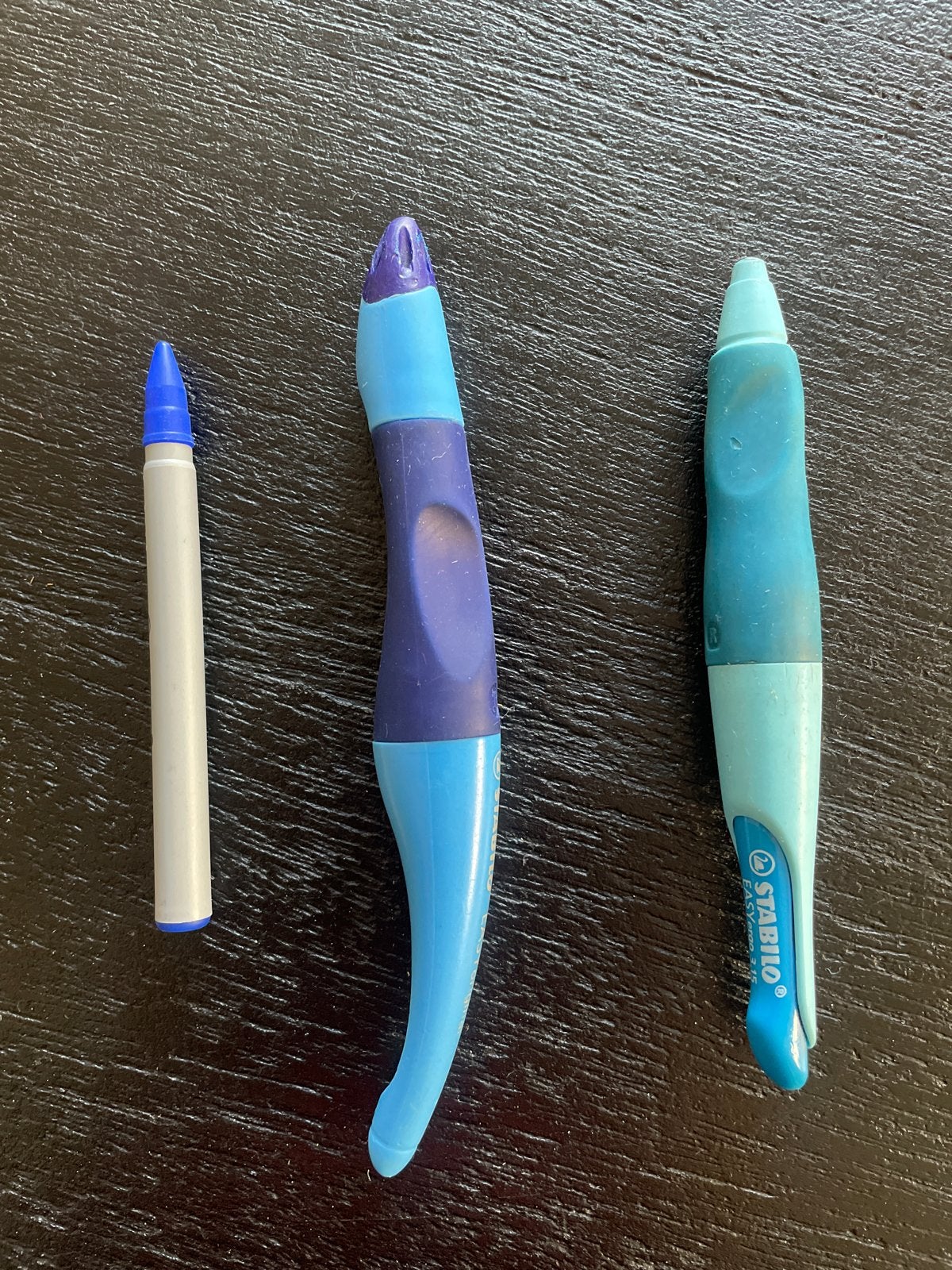Stabilo pen en potlood, Ophalen
