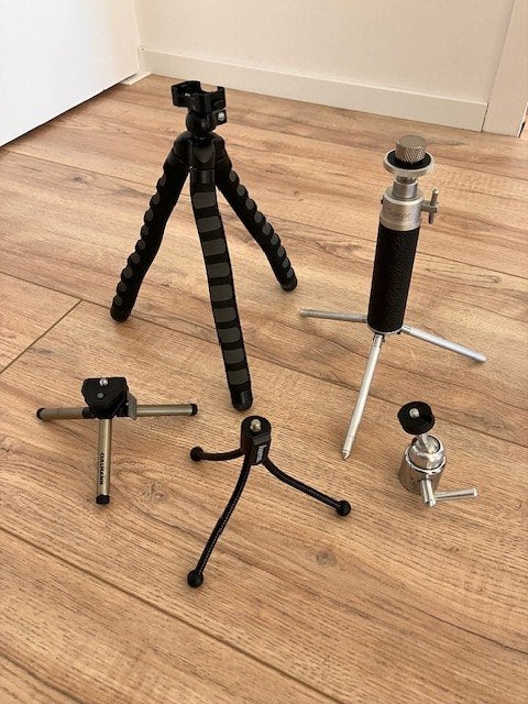 Mini fotostatieven, Ophalen, Gebruikt, Driepoot