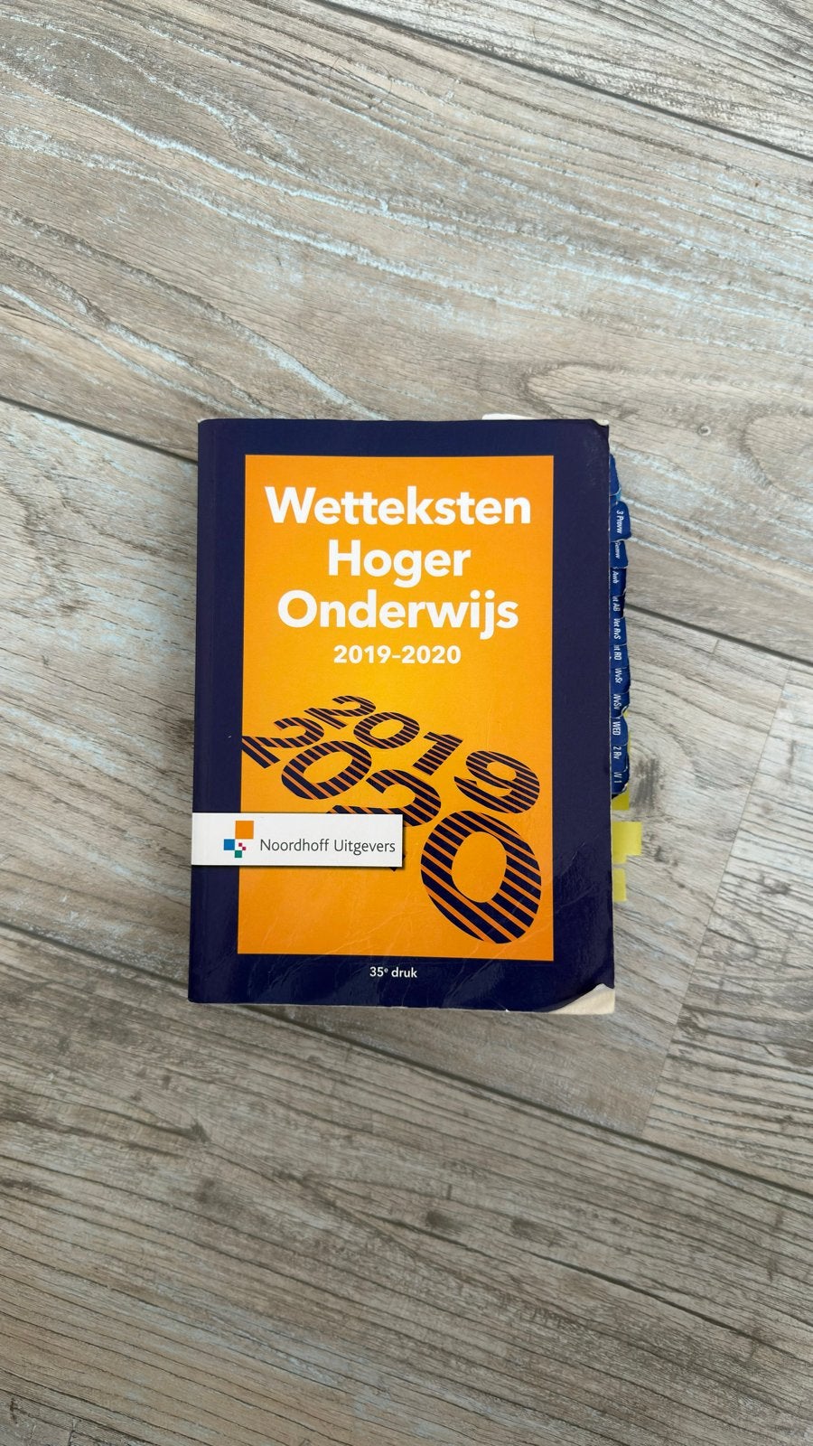 Wetteksten Hoger Onderwijs 2019-2020 - Noordhoff, Ophalen of Verzenden, Gamma, Gelezen, HBO