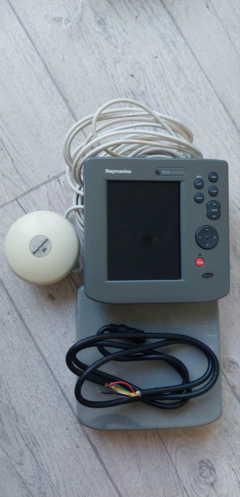 Raymarine RC435 kaartplotter, Watersport en Boten, Navigatiemiddelen en Scheepselektronica, Ophalen of Verzenden, Zo goed als nieuw