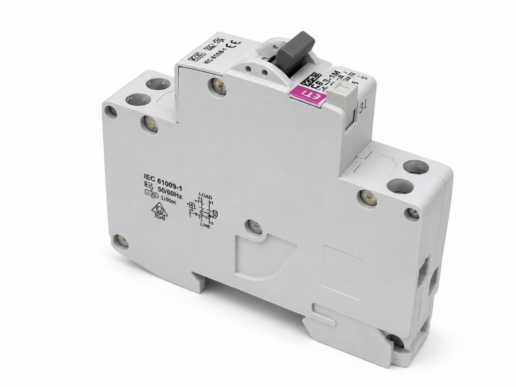 ETI KZS-1M aardlekautomaat C6A 30mA – 230240V, ., Nieuw, Ophalen of Verzenden, .