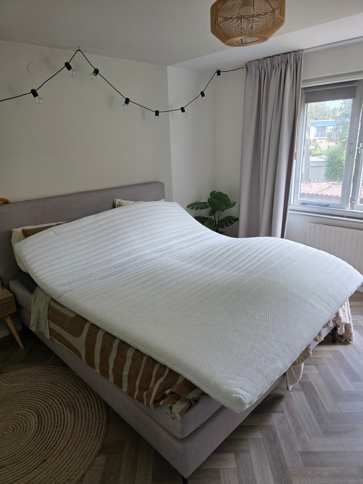 Karlsson Topper 180 * 210 topmatras, Ophalen, 210 cm, Tweepersoons, Zo goed als nieuw