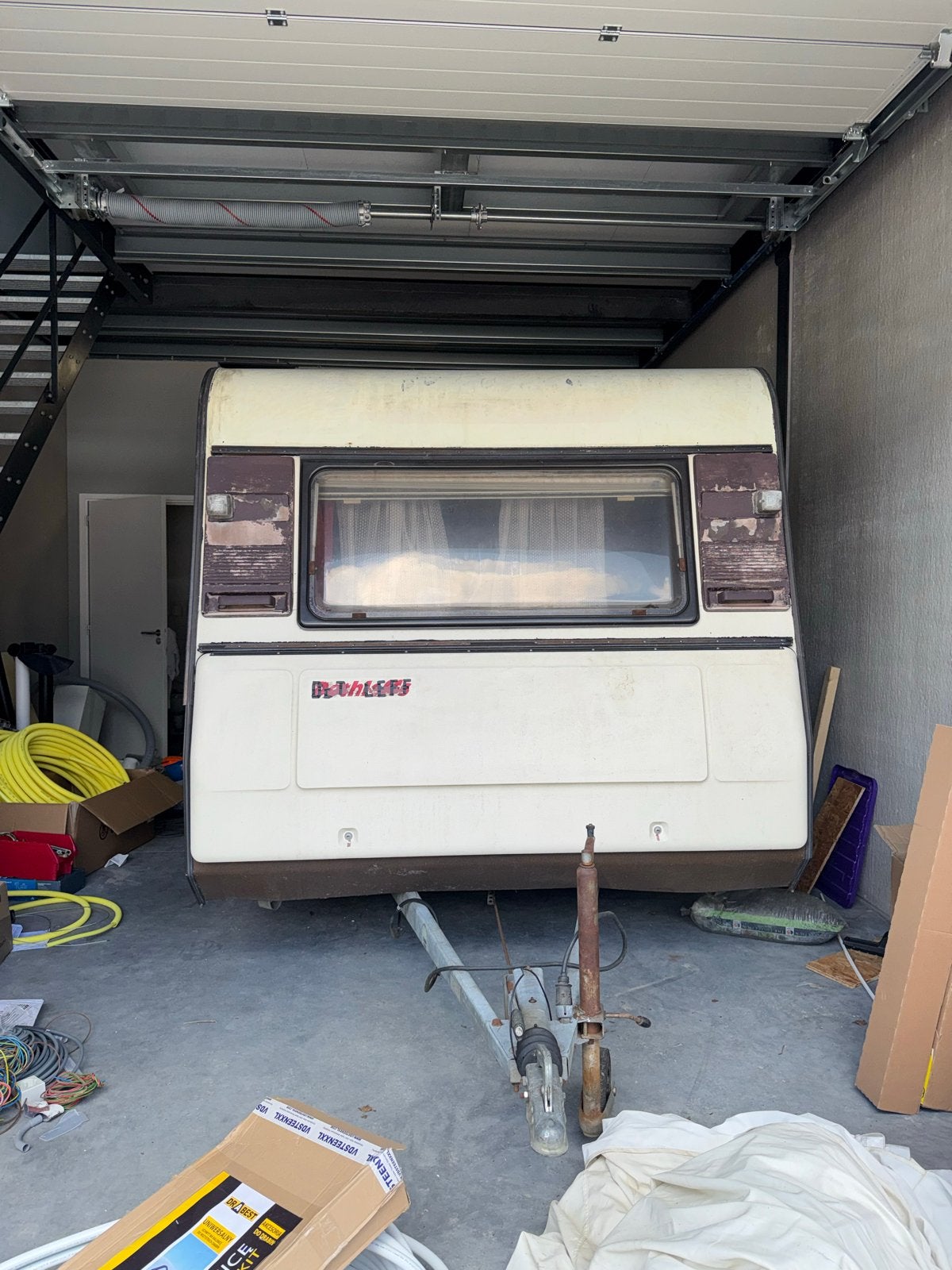 Dethleffs Caravan - Opknapper voor de liefhebber, Caravans en Kamperen, Ophalen of Verzenden, Gebruikt