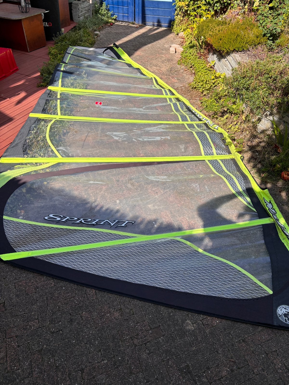 Surfzeil naish sprint 6.6m, Watersport en Boten, 6.5 m² tot 8 m², Zeil, Met mast, Ophalen