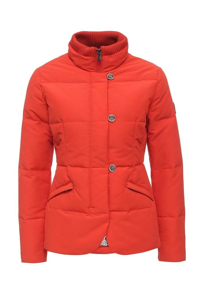 Nieuw Featuring koraal rood dons jas winter - S/36, Nieuw, Featuring, Ophalen of Verzenden, Maat 36 (S)