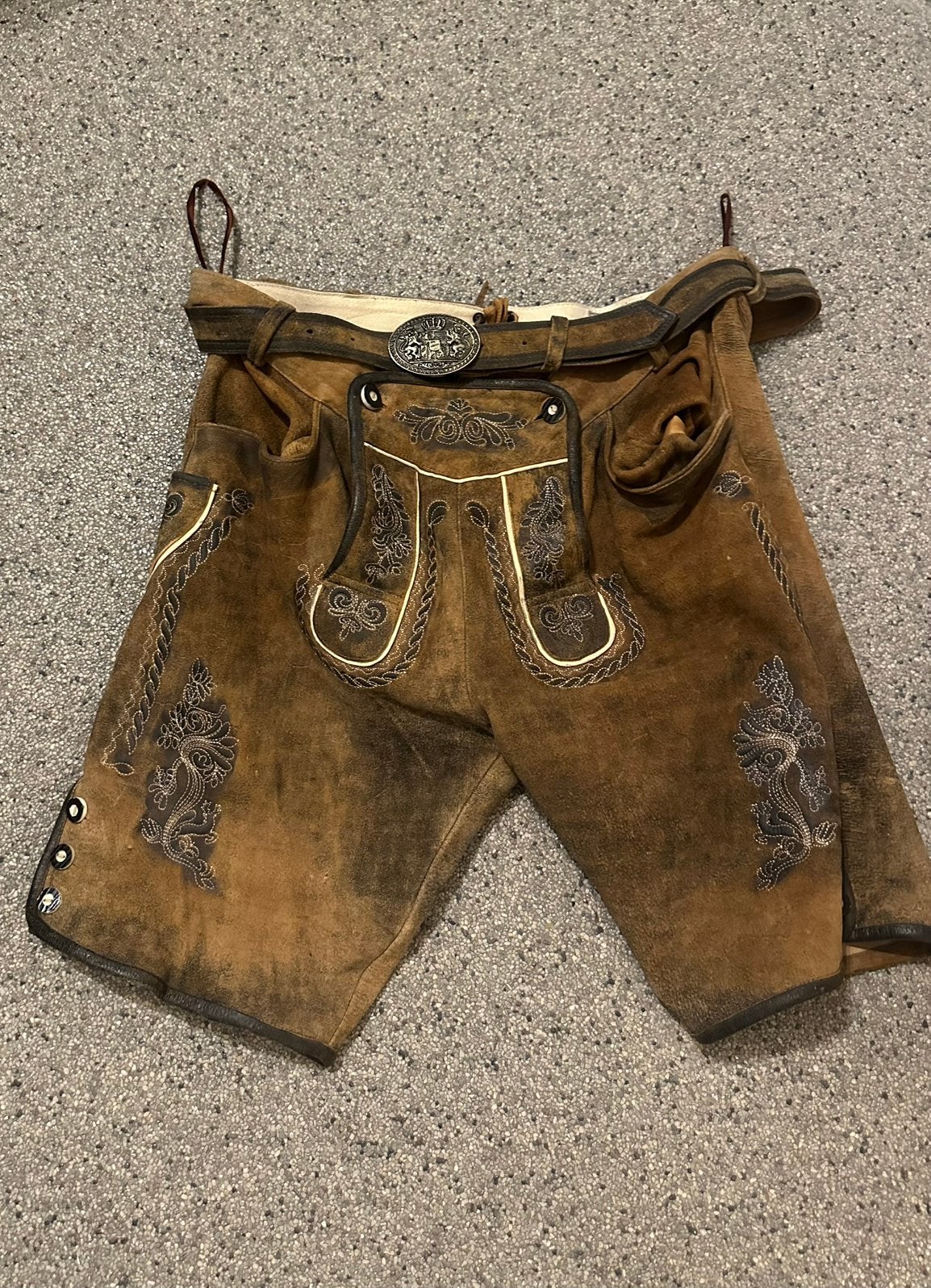 Lederhosen maat 58 (Trachtenweld, Hendriks Mode), Maat 56/58 (XL), Ophalen of Verzenden, Kleding, Overige thema's
