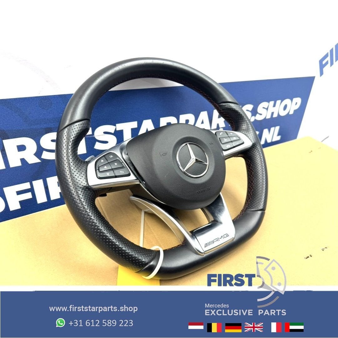 AMG STUUR + AIRBAG Mercedes W205 C205 S205 W253 C253 W218 A, Gebruikt, -, Ophalen of Verzenden, -