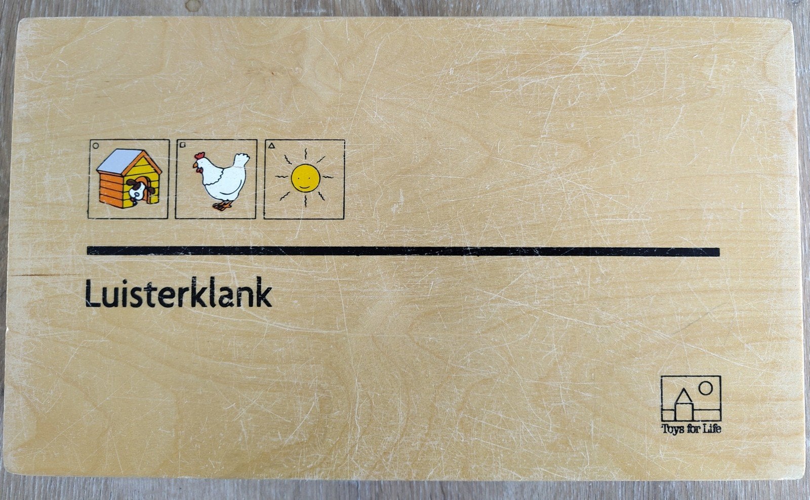 Luisterklank Educatief Spel - Taalontwikkeling, Ophalen of Verzenden, Gebruikt, Taal en Lezen