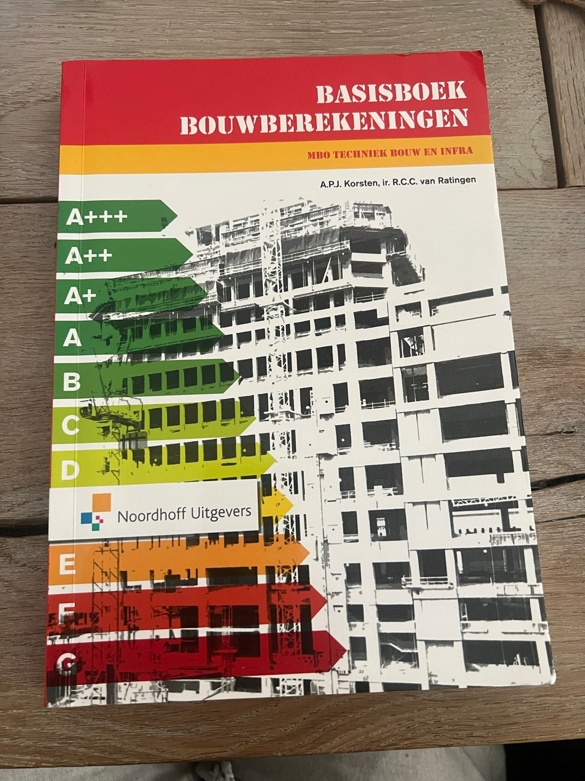 Basisboek Bouwberekeningen MBO Techniek Bouw en Infra, Boeken, Ophalen of Verzenden, Beta, Zo goed als nieuw, MBO