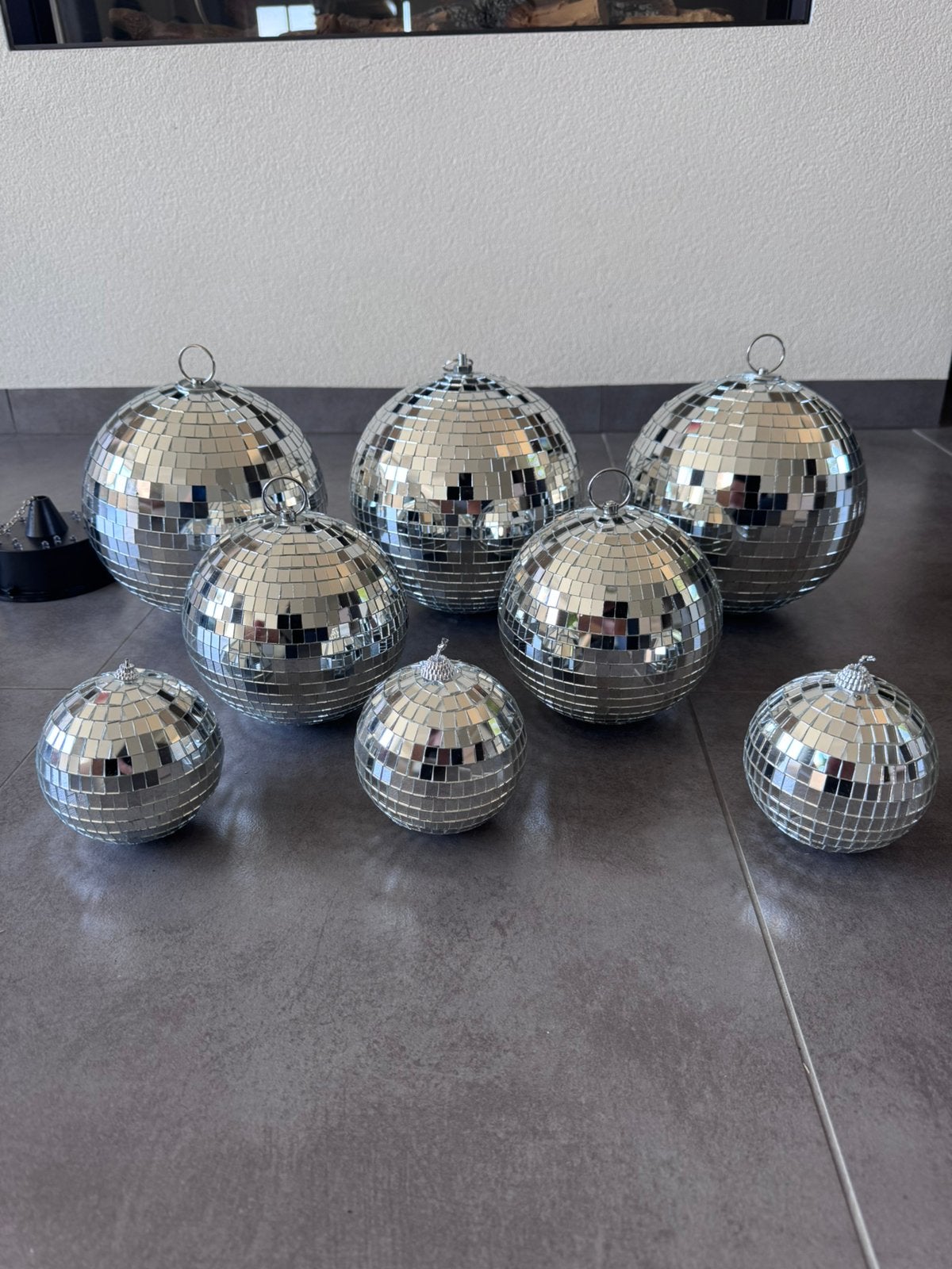 Discobal discobol glitterbol 8 stuks diverse maten, Ophalen, Zo goed als nieuw