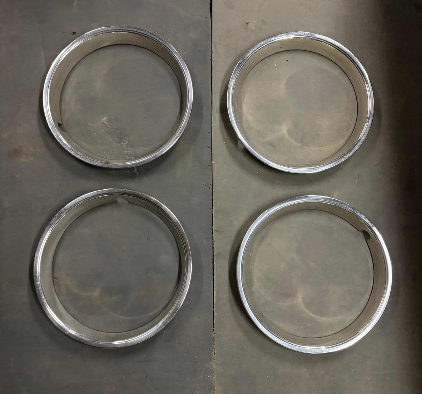 Chrome velgringen 13 & 14 inch, Ophalen of Verzenden, Opel