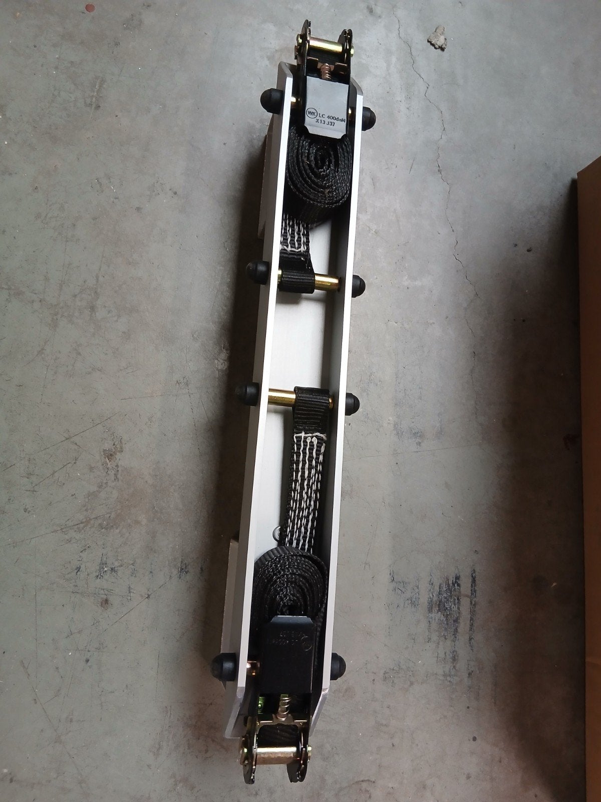 Linnepe aluminium treeplankspanner voor scooter/camperrek, Ophalen of Verzenden